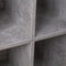 Lp platen opbergkast - opbergen lp vinyl platen - boekenkast - grijs beton look