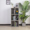Lp platen opbergkast - opbergen lp vinyl platen - boekenkast - grijs beton look