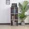 Lp platen opbergkast - opbergen lp vinyl platen - boekenkast - grijs beton look