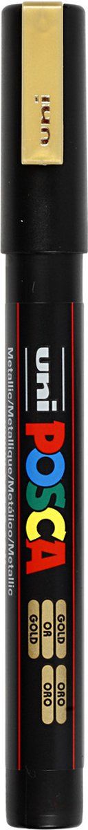 Verfstift Posca PC3M F goud