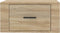 vidaXL - Nachtkastje - wandgemonteerd - 50x36x25 - cm - sonoma - eikenkleurig