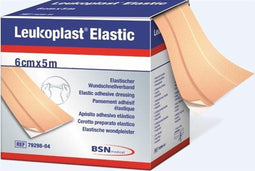 Leukoplast - elastische pleister, 6 cm x 5 m