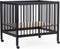 Childhome Park PA97 - Box met wieltjes - Verstelbare bodem - Zwart - 98 x 78 x 82 cm