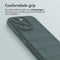 iMoshion Hoesje Geschikt voor iPhone 13 Pro Hoesje Siliconen - iMoshion EasyGrip Backcover - Donkergroen