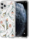 iMoshion Design voor de iPhone 11 Pro hoesje - Bloem - Roze / Groen
