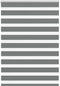 vidaXL - Zebra - rolgordijn - 115x100 - cm - stofbreedte - 110,9 - cm - donkergrijs