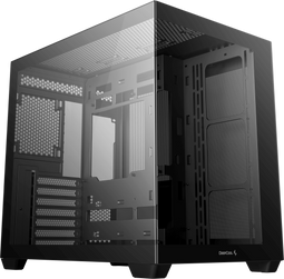 DeepCool CG530 - Midtower - ATX Micro-ATX Mini-ITX - 3x USB A - Zwart