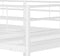 vidaXL - Stapelbed - zonder - matras - 100x200 - cm - staal - wit