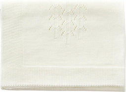 Byastrup Gebreide Poppendeken Beige 60x60 Cm