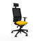 Bureaustoel met hoofdsteun Piqueras y Crespo 1D066G1 Geel