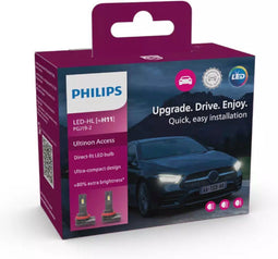 Philips Ultinon Access LED H11 - Plug & Play autoverlichting - Rally en race gebruik (set)