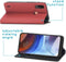 iMoshion Hoesje Geschikt voor Motorola Moto E7i Power Hoesje Met Pasjeshouder - iMoshion Slim Folio Bookcase - Rood