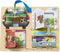Melissa & Doug Activiteitenbord 19540 - Educatief houten speelgoed - Met sloten en grendels