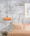 GOOD&MOJO Hanglamp Palawan - Bamboe/Wit - Ø60cm - Scandinavisch,Bohemian - Hanglampen Eetkamer, Slaapkamer, Woonkamer