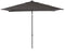4 Seasons Outdoor Parasol Oasis 200 x 250 cm antraciet