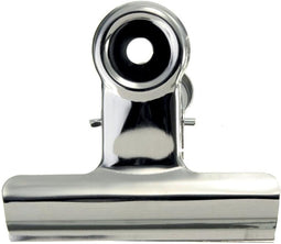 LPC bulldogclip 38 mm, zilver, doosje van 10 stuks