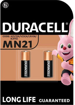 Duracell MN21 - Alkaline Batterij 12 Volt - 50 mAh (2 stuks)