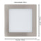 EGLO Fueva 1 - Inbouwarmatuur - 1 Lichts - Nikkel-Mat - 170x170mm