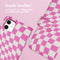 iMoshion Hoesje Geschikt voor iPhone 11 Hoesje Met Pasjeshouder - iMoshion Design Bookcase smartphone - Roze / Retro Pink