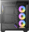Antec C3 - Midi Tower PC - ATX ITX micro ATX - Zwart