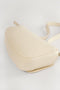NA-KD Asymmetric Saddle - Schoudertas - PU design met drukknoopsluitingen - Offwhite