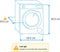 Wisberg WBWM1400A9WNB - Wasmachine - Laadvermogen 9kg - Energieklasse A (2021) - 1.400rpm
