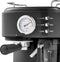 Swan One-Touch Retro Espressomachine - Zwart - 1100 Watt