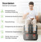CALMENTA® Voetmassage Apparaat - Shiatsu Compressiemassage Warmtefunctie - Ottoman design