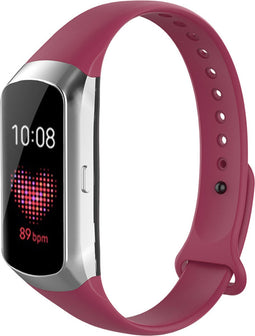 iMoshion Bandje Geschikt voor Samsung Galaxy Fit - iMoshion Siliconen bandje - Rood