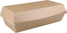 Bak | Ersatzpapier | sandwichbox | 185x85x38mm | bruin | 165 stuks