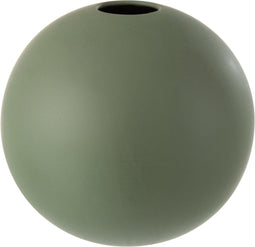J-Line vaas Bol - keramiek - groen - large - Ø 25 cm