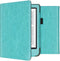 imoshion E-reader Hoesje - Geschikt voor Tolino Shine 4, Kobo Clara 2E - Vegan Leather Bookcase - Lichtblauw