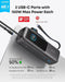 Anker PowerCore 25K - Powerbank 25000mAh - 3x 100W USB-C Poorten - Zwart - Ingebouwde Intrekbare Kabels - Real-Time Smart Display
