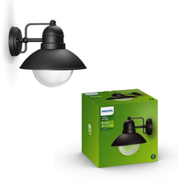 Philips Hoverfly - Buitenwandlamp - Vintage uitstraling - Zwart