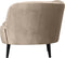 WOOOD Sara Loungefauteuil Links - Velvet - Khaki - 71x112x81