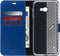 Accezz Samsung Galaxy J4+ (2018) - Wallet Softcase Bookcase - 3 pashouders - Donkerblauw