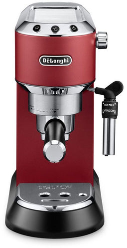 DeLonghi Dedica Style EC 685 - Pistonmachine - Stoompijpje - Rood