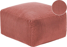 MUKKI - Poef - Lichtrood - Corduroy