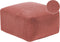 MUKKI - Poef - Lichtrood - Corduroy
