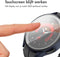 imoshion Screenprotector - Geschikt voor Samsung Galaxy Watch 4 44mm - Full Cover Hard Case / Beschermend Hoesje - Donkerblauw