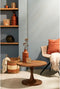 Light & Living Bijzettafel Bicaba - Hout - Ø60cm - Landelijk