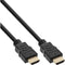 InLine 2m HDMI - HDMI Kabel - 200cm - Zwart