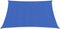 vidaXL - Zonnezeil - 4,5x4,5 m - HDPE - blauw