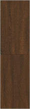 vidaXL - Tv-wandmeubels - 2 - st - 30,5x30x110 - cm - bruin - eikenkleur