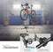 tectake® Fiets Montagestandaard - Fietslift - Traploos Verstelbaar (102 - 150 cm) - 360° draaibaar