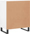 vidaXL - Dressoir - 60x35x70 - cm - bewerkt - hout - wit