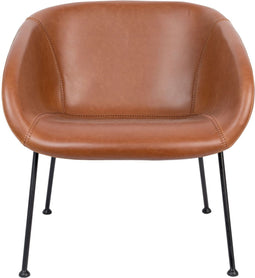 Zuiver Feston Loungestoel Bruin