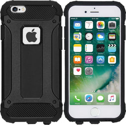 iMoshion Hoesje Geschikt voor iPhone 6s / 6 Hoesje - iMoshion Rugged Xtreme Backcover - Zwart