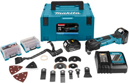 Makita DTM51RTJX3 - Multitool 18V - 2 accu's 5.0Ah met snelspansysteem
