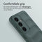 iMoshion Hoesje Geschikt voor Samsung Galaxy S24 Plus Hoesje Siliconen - iMoshion EasyGrip Backcover - Donkergroen